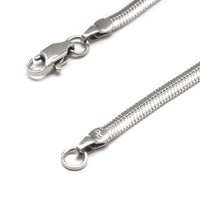 Flat Snake Chain Necklace 扁蛇鍊項鍊
