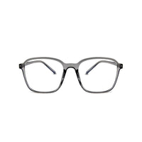 哈斯塔特的雲煙奇境│玩色復古透視感天際灰TR90輕量幾何方框UV400濾藍光眼鏡