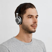 MW50S1耳罩式藍芽無線耳機 黑/銀