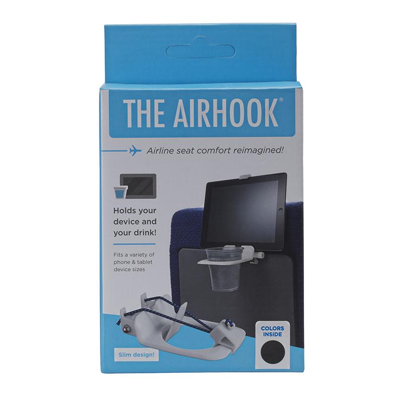 Airhook經濟艙專用手機平板支架 - 淺灰