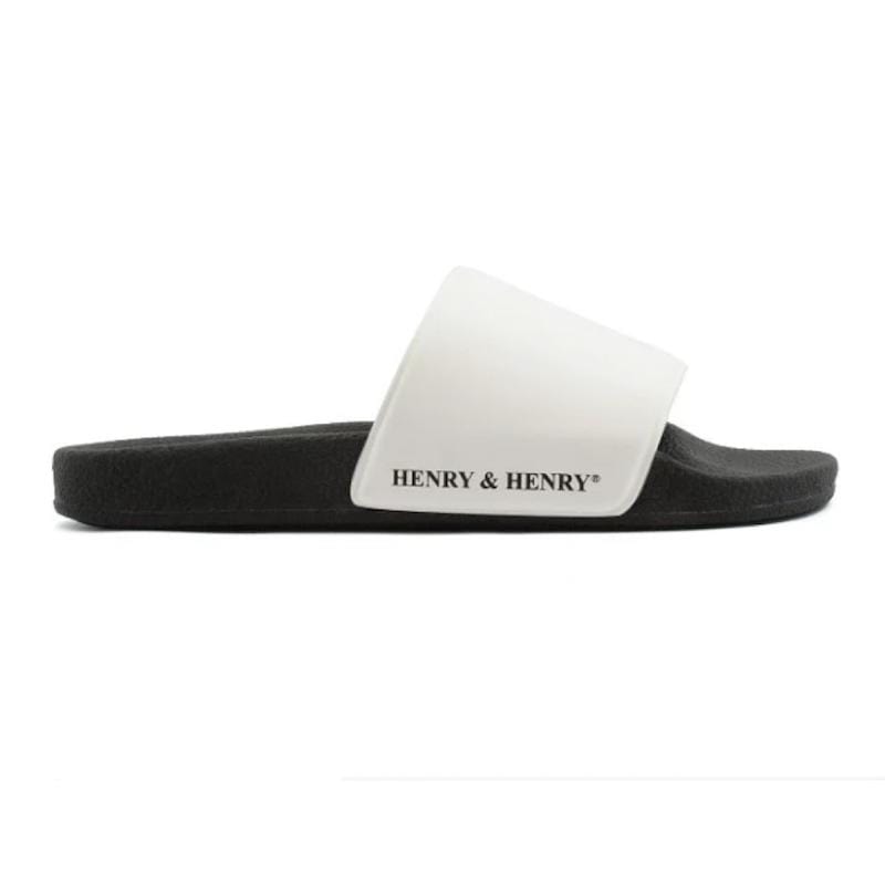 Henry&Henry POOL SLIDER 黑x白拖鞋
