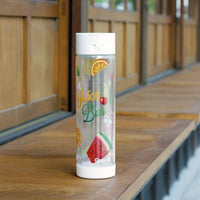 安全防護玻璃水瓶-經典水果款(雙色可選) 470ml