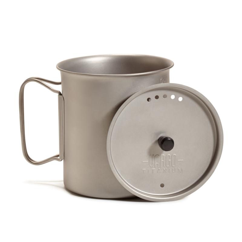 鈦製超輕量鍋 750 ml 附蓋 titanium "ti-lite" mug (750 ml) T-401