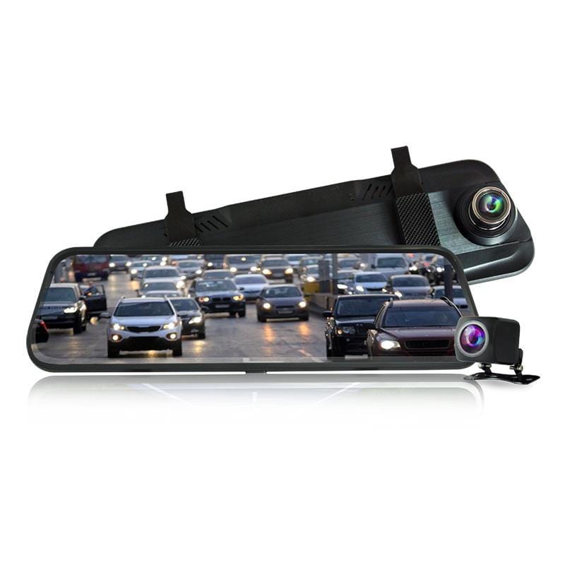 CR12 全螢幕電子式觸控雙鏡頭行車記錄器-加贈32G記憶卡