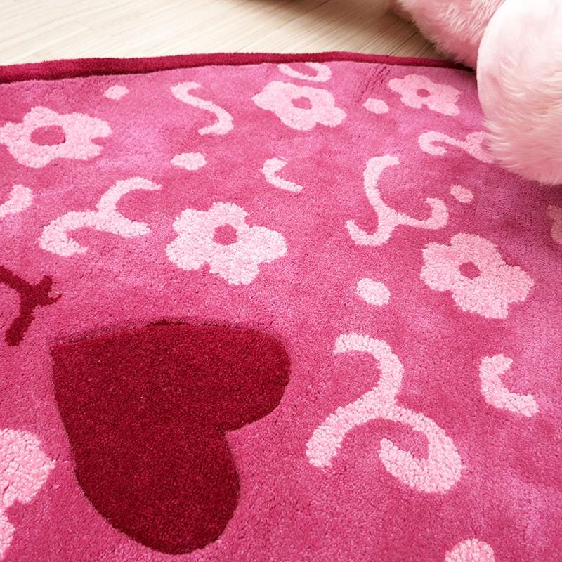 ESPRIT手工壓克力地毯-甜心 120X120cm