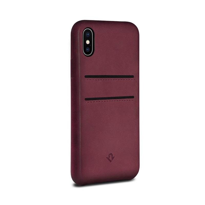 Relaxed Leather iPhone X 卡夾皮革保護背蓋