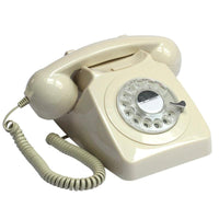 英式經典 746 撥號轉盤復古電話 - 5色
