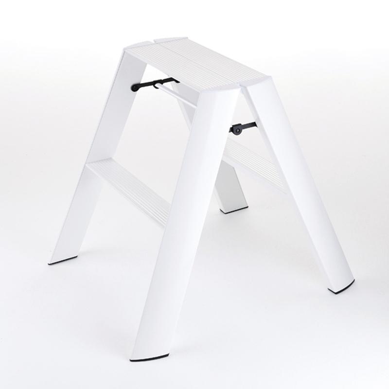 Lucano設計傢俱梯 －白色2階(56cm)