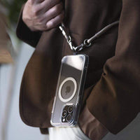 LINKASE AIR iPhone 15 / 15 Plus / 15 Pro / 15 Pro Max 超越軍規防摔高硬度大猩猩玻璃保護殼 裸機感透明