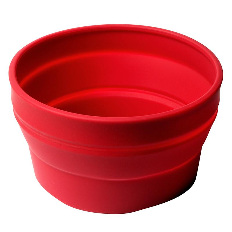 Collapsible Pet Bowl 折疊寵物碗 - 紅色