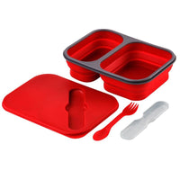 Lunch Boxes 折疊午餐盒 (大) - 紅色