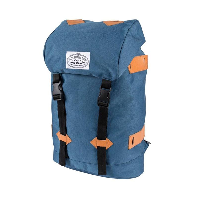 冒險旅行露營多用途後背包 - 藍色