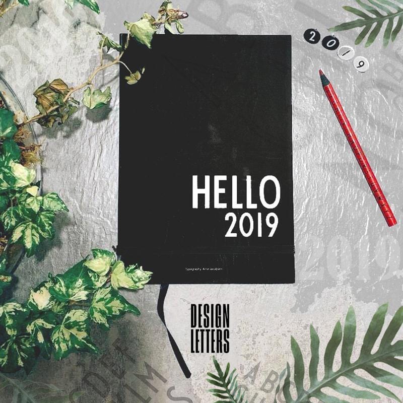 [HELLO 2019]Design Letters 限量經典年曆