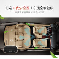 PM2.5顯示車用空氣清淨機CATWPM25D01