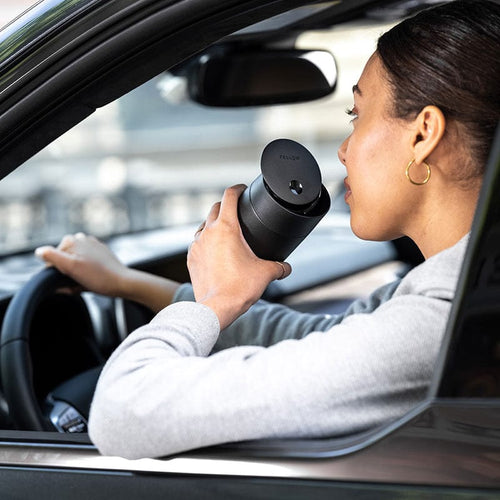 【新品】CARTER卡特隨行真空保溫瓶 Slide-Lock 滑蓋  磨砂黑 (12oz/355ml)