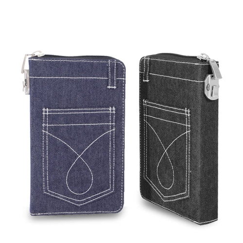 Pass&Board Jeans經典丹寧旅行防盜萬用百思包
