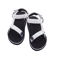 X.NANA CREATOR-F Black & White 織帶涼鞋（黑白）/女鞋