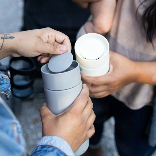 【一杯兩用組合】CARTER MOVE MUG 卡特隨行真空陶瓷保溫杯 12oz / 355ml＋360ﾟ即飲式隨行蓋