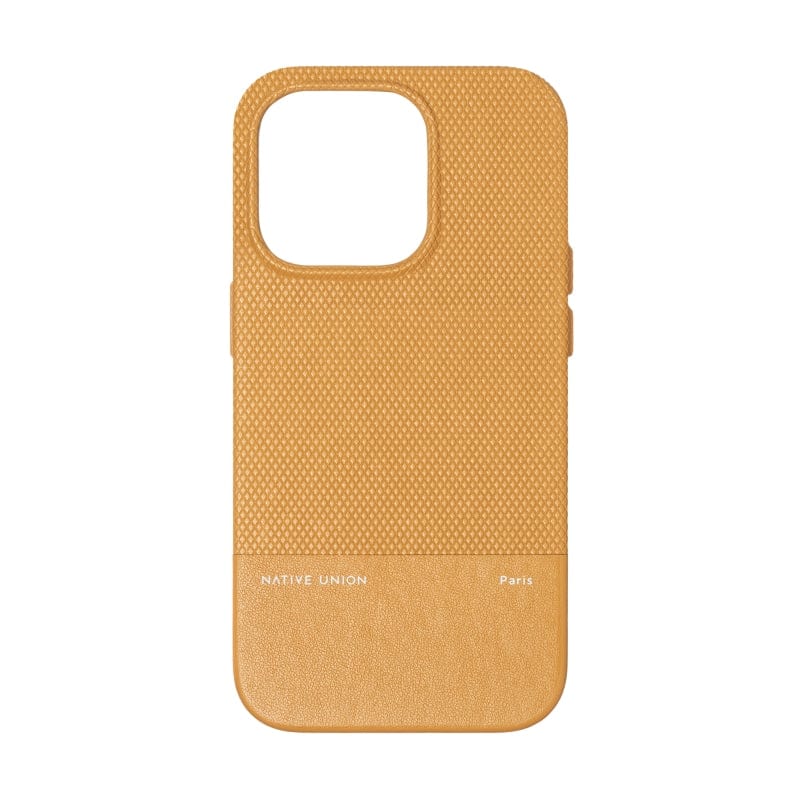 CLIC® CLASSIC 巴黎系列 iPhone 14/13/12 手機殼- 石泥黃