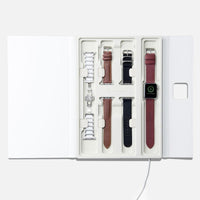 Monochest Apple Watch 錶帶收藏盒 (附贈尼龍錶帶*1) - 白