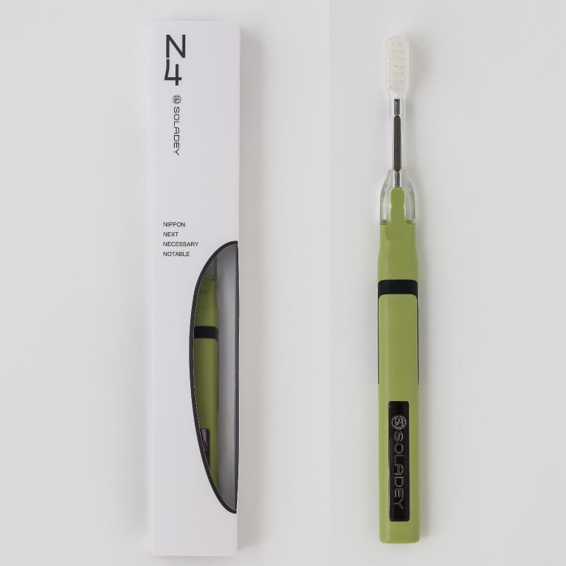 N4 太陽能專利牙刷 - 淺綠