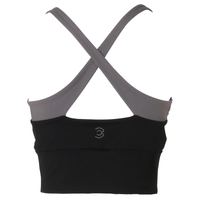 日本製瑜珈服 (Bra Top+瑜珈褲)-360度美胸美臀款 (黑灰)