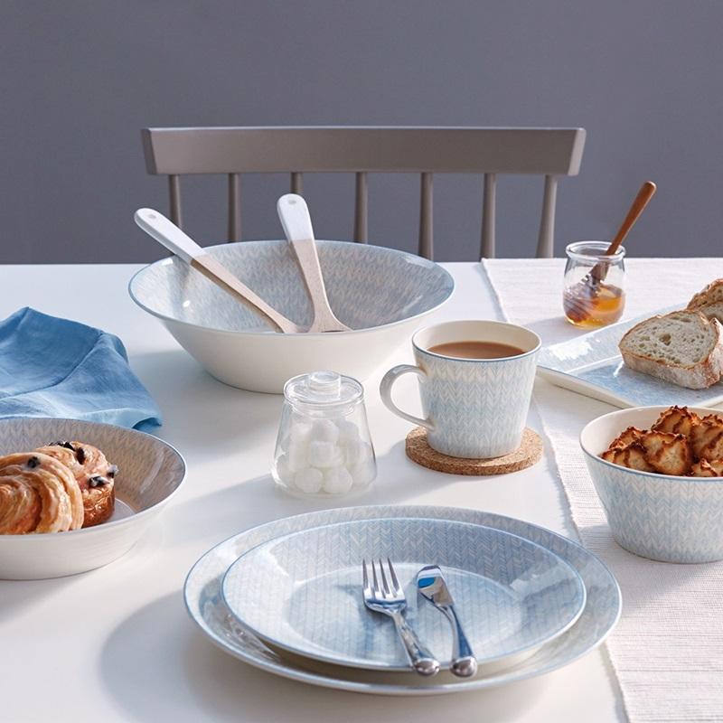 【皇家道爾頓】Pastels 北歐復刻系列15cm餐碗 (粉彩藍調)