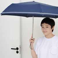 水手服系列三折自開收晴雨傘(深藍色)-8392