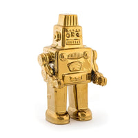 金色機器人造型擺件