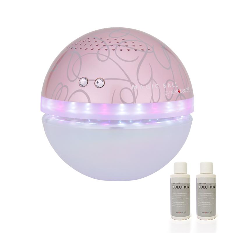 日本antibac2K空氣洗淨機Magic Ball彩繪版+ 淨化液50ml*2 | antibac2K