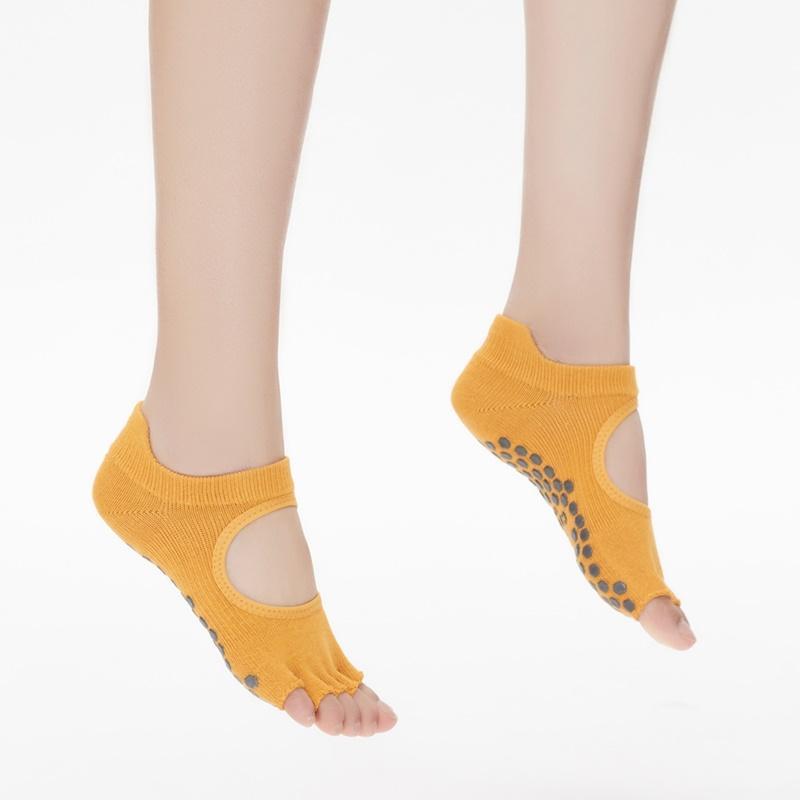 Toe Grip Socks 瑜珈露趾襪 (共6色)