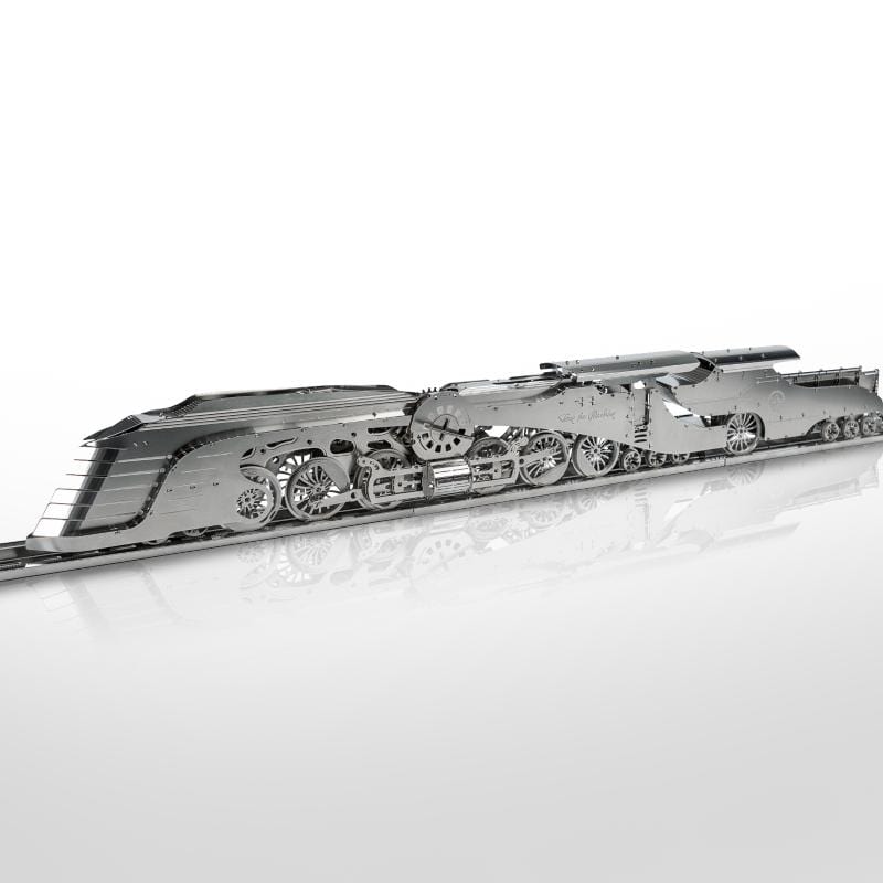 高階金屬自走模型 - 極光蒸氣火車 Dazzling Steamliner