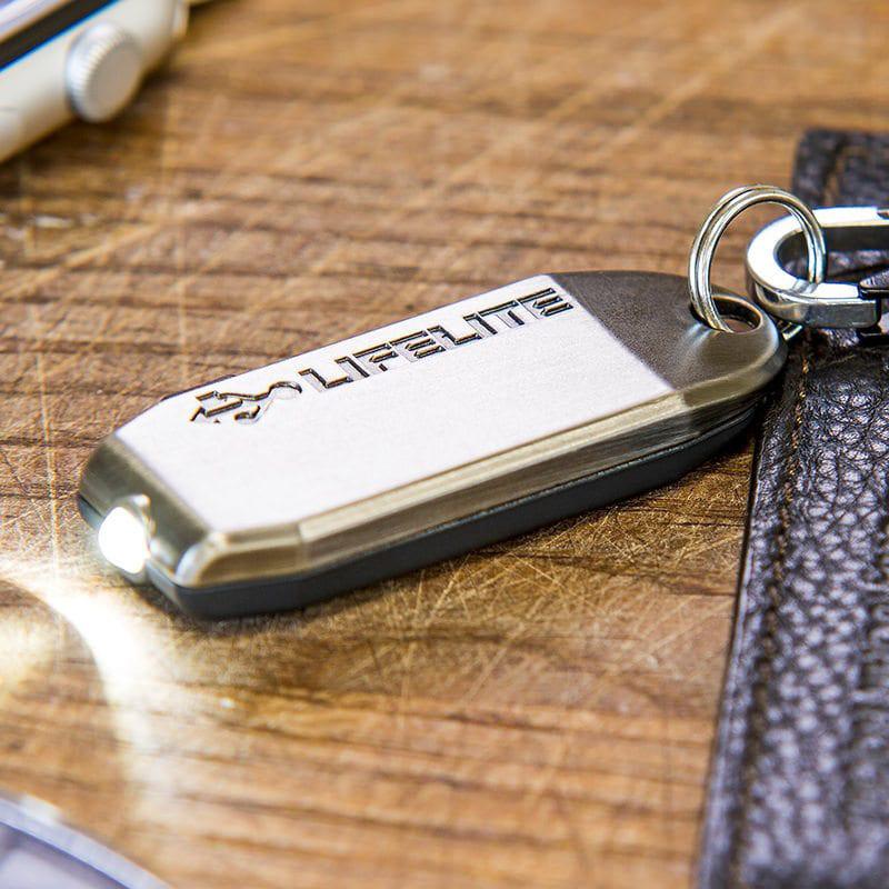 獨家優惠組合：英國多功能USB充電迷你手電筒 + 隨身放大鏡鑰匙圈(TU288+TU234)