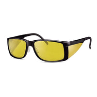 wellnessPROTECT Drive 德國製高防護包覆式濾藍光眼鏡 15%亮黃色