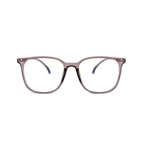 幻境的初光傾瀉│日雜經典百搭款TR90輕量森林迷蝶紫方框UV400濾藍光眼鏡