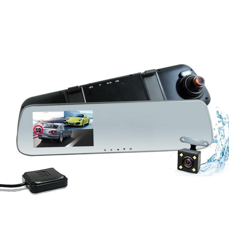GS9100+ GPS測速雙鏡頭行車記錄器-加贈16G記憶卡
