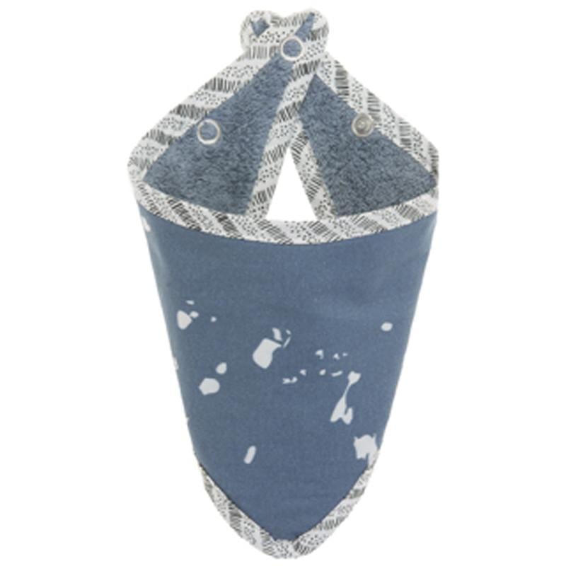 三角領巾 - 藍色冰河