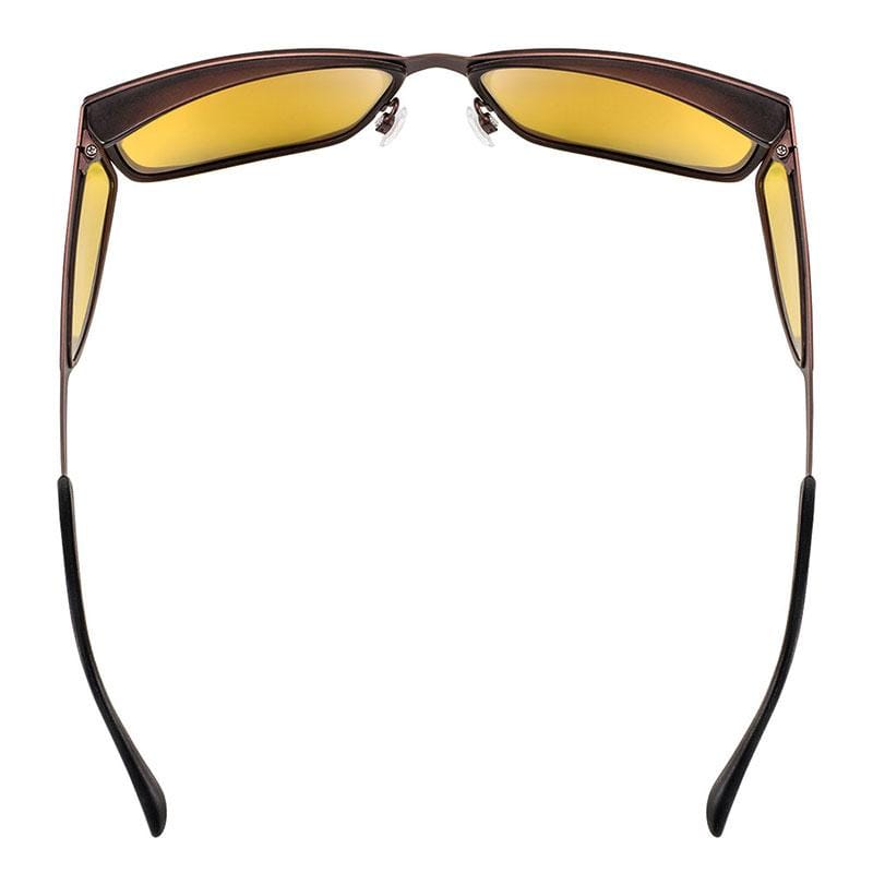 wellnessPROTECT Sport 德國製高防護包覆式濾藍光眼鏡 金屬框 15%亮黃色