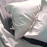 標準_冬日微光100%有機棉雙人標準床包枕套組_奶油棕
