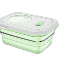 全矽膠伸縮保鮮盒(1160ml)綠