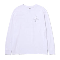 日本限定 - OUTSIDE LS TEE 棉質長袖T恤 / 白色