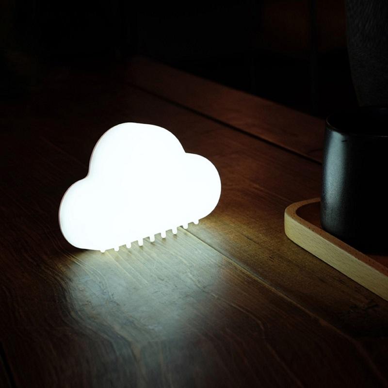 磁吸雲朵桌面造型燈 - 白光