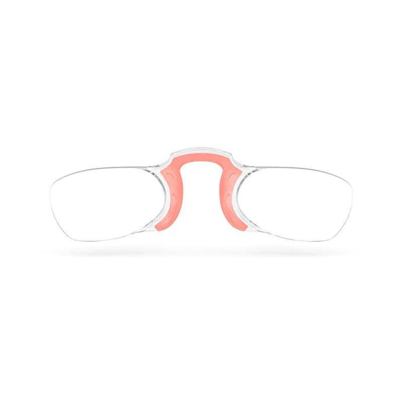 【預購】限量款 - 時尚造型老花眼鏡（矩形-珊瑚橘）