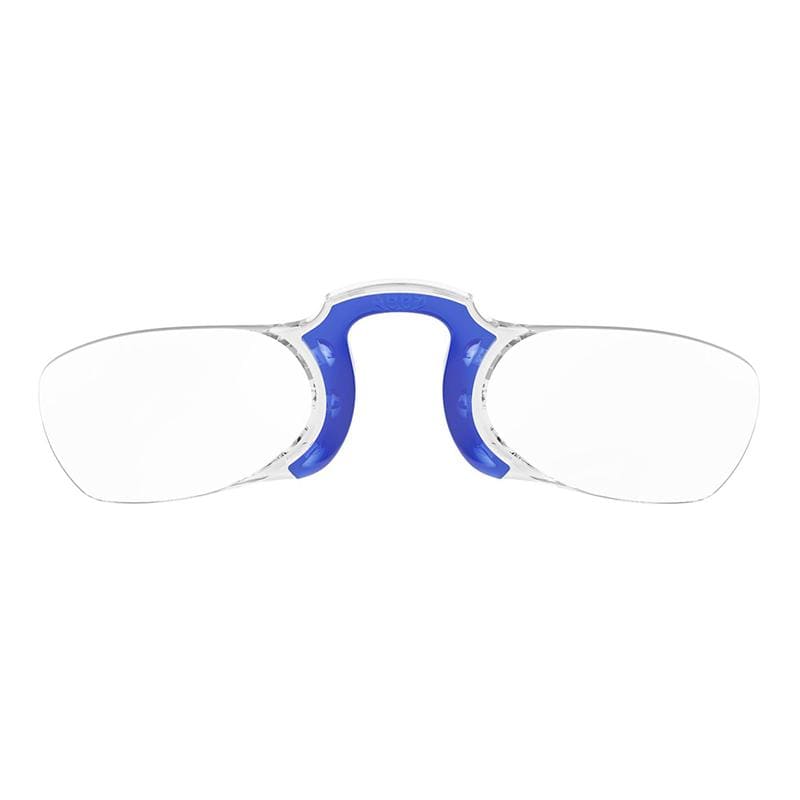 時尚造型老花眼鏡（矩形-藍）