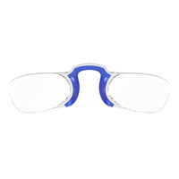 時尚造型老花眼鏡（矩形-藍）