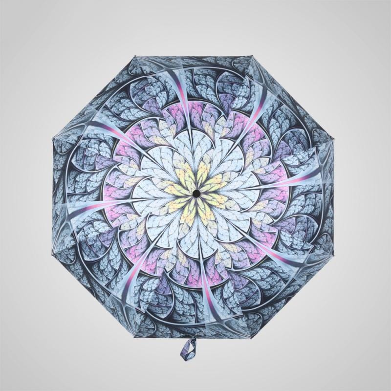 新盛開超強遮陽防曬降溫傘-雙層三折傘(共3色)