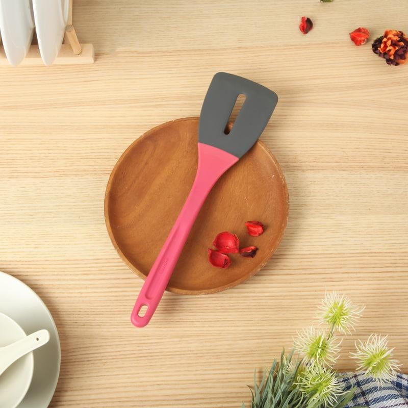 烹飪工具組-食品級矽晶煎鏟-愛戀桃