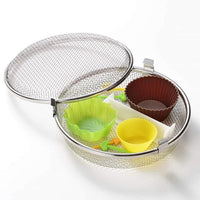 LEYE 日本製 不鏽鋼洗碗機專用小物籃