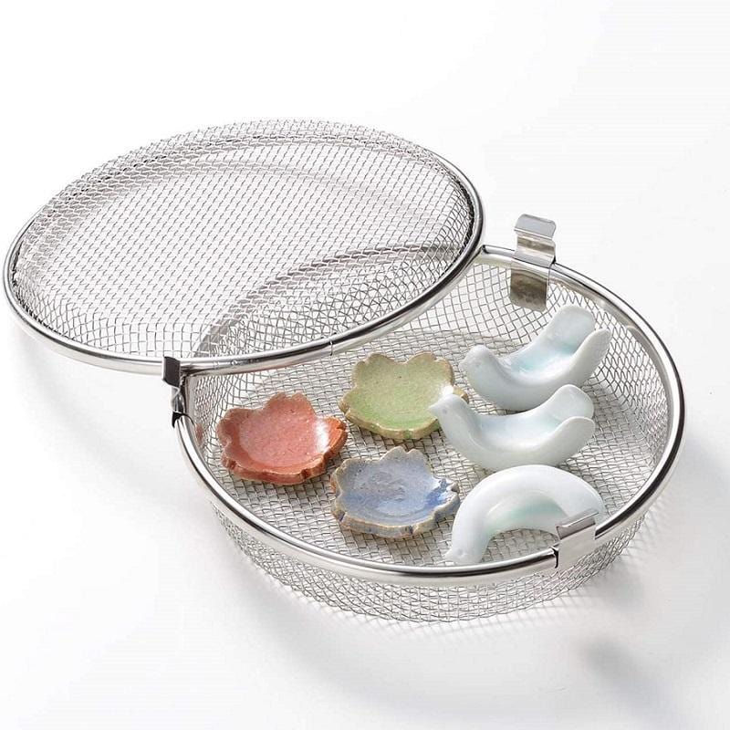LEYE 日本製 不鏽鋼洗碗機專用小物籃