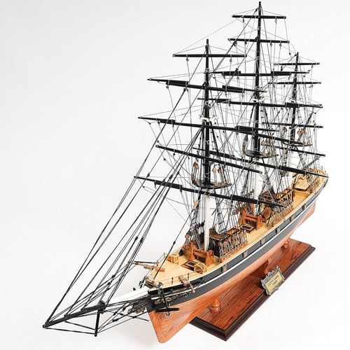 1869 卡提撒克號 運茶船 (Cutty Sark Clipper Ship) “未上帆” | 手工模型船  <完成品>